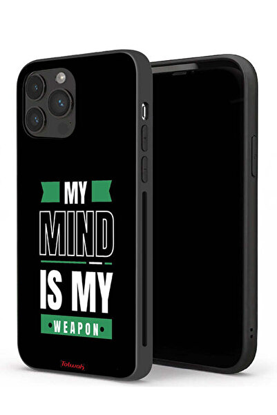 Tolwak جراب حماية لجهاز Apple iPhone 13 Pro - عقلي هو عقلي