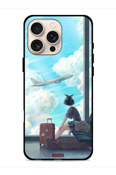 Tolwak غطاء حماية لجهاز Apple iPhone 16 Pro Max بتصميم فن السفر