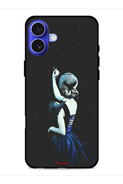 Tolwak غطاء حماية لجهاز Apple iPhone 16 Touching Star