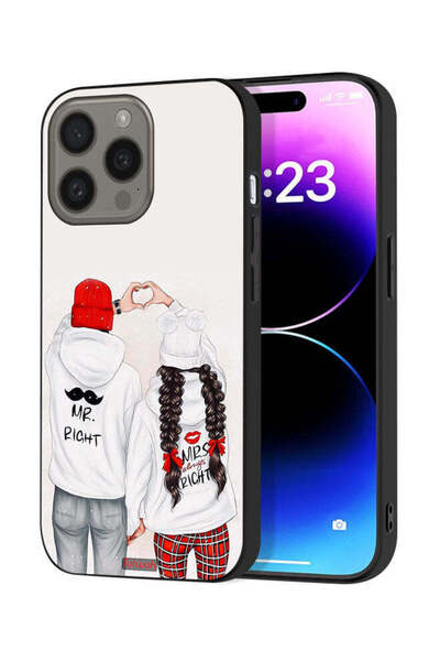 Tolwak غطاء حماية لجهاز Apple iPhone 15 Pro - يمين ويمين دائمًا