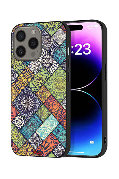 Tolwak غطاء حماية لجهاز Apple iPhone 15 Pro بنمط ماندالا