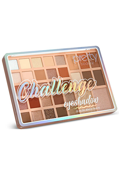 Pretty Beauty Profesyonel 33’lü Göz Farı Paleti – Mat & Işıltılı Tonlar - Yüksek Pigmentasyon
