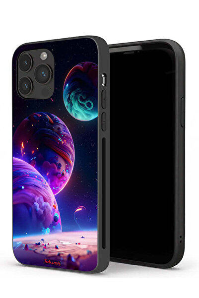 Tolwak جراب حماية لجهاز Apple iPhone 13 Pro Max بنمط كوكبي