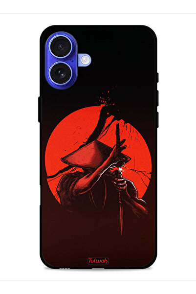 Tolwak غطاء حماية لجهاز آيفون 16 من آبل بتصميم محارب السيف