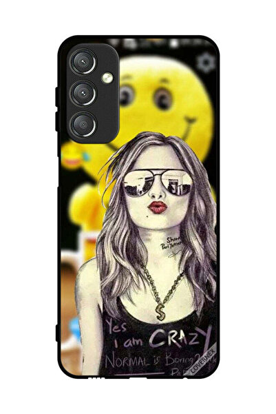 Covernex غطاء حماية لهاتف سامسونج جالاكسي A24 4G نعم أنا مجنون، العادي ممل