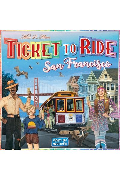 Asmodee Game - Ticket To Ride San Francisco, English