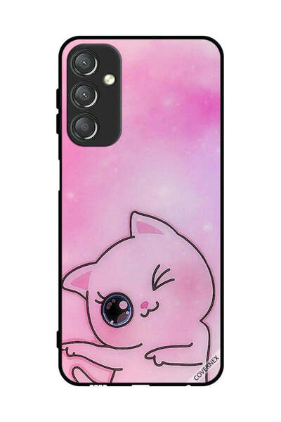 Covernex Protective Case Cover For Samsung Galaxy A24 4G Go This Way Kitten
