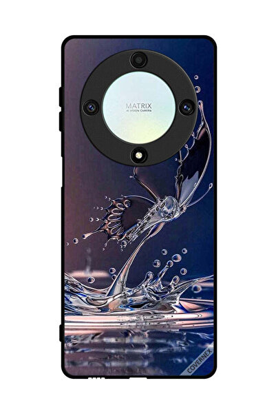 Covernex غطاء حماية لهاتف Honor X9a بتصميم قطرات الماء على شكل فراشة