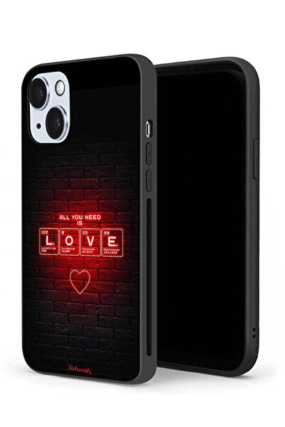 Tolwak جراب حماية لجهاز Apple iPhone 14 كل ما تحتاجه هو الحب
