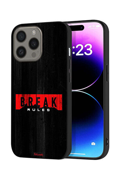 Tolwak غطاء حماية لجهاز Apple iPhone 15 Pro - كسر القواعد