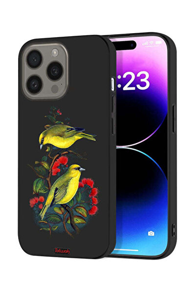 Tolwak غطاء حماية لجهاز Apple iPhone 15 Pro Max بتصميم طيور