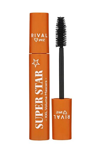 Rival Loves Me Super Star Vegan Mascara No:01 Black XXL Volume 13 ml (2 Pieces)