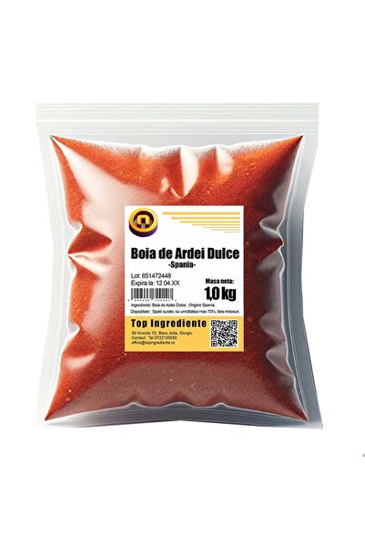 Top Ingrediente Boia de Ardei Dulce – Spania – Premium Quality – Paprika Pulbere - 500g