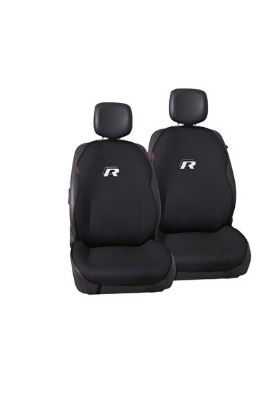 otomind وسادة سيارة منسوجة من قماش الجاكار مطرزة بشعار Volkswagen R