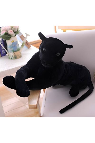 rexa Panther Plush Toy – 60cm Soft Stuffed Animal for Kids & Wildlife Lovers