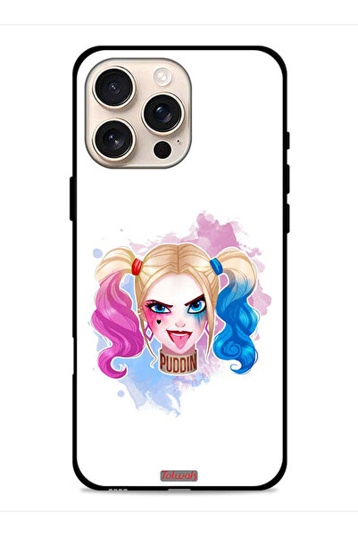 Tolwak غطاء حماية لجهاز Apple iPhone 16 Pro برسومات هارلي كوين