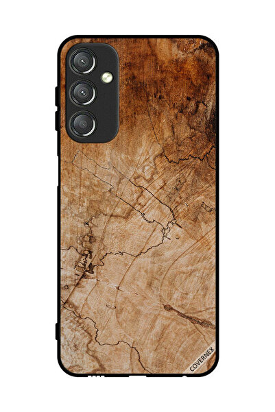 Covernex غطاء حماية لهاتف سامسونج جالاكسي A24 4G بنمط خشبي عتيق