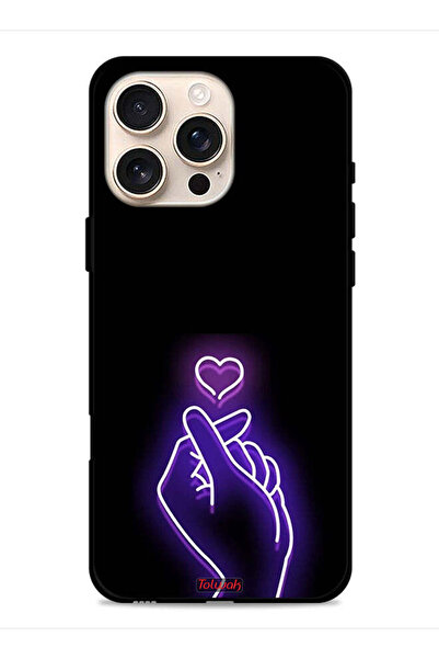 Tolwak غطاء حماية لجهاز Apple iPhone 16 Pro بتصميم قلب صغير