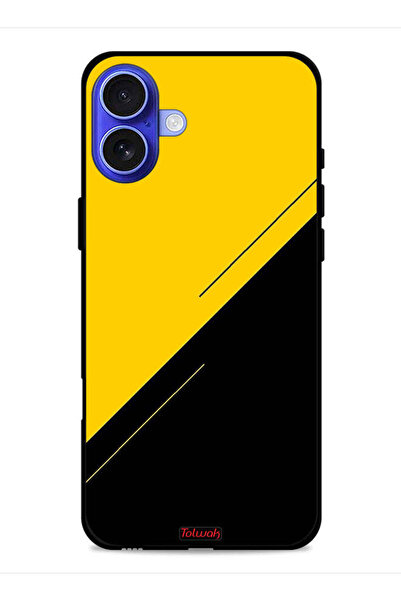 Tolwak غطاء حماية بنمط لهاتف Apple iPhone 16