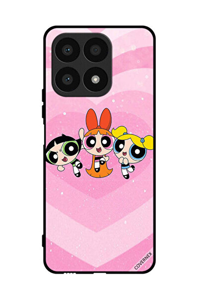 Covernex غطاء حماية لهاتف Honor X8a - رسوم متحركة - Power Girls