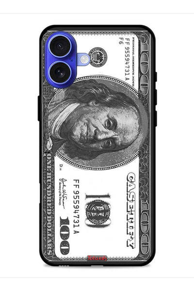 Tolwak غطاء حماية لجهاز Apple iPhone 16 بنقشة الدولار