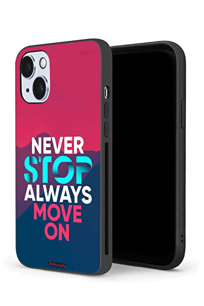 Tolwak جراب حماية لجهاز Apple iPhone 14، لا تتوقف أبدًا، تحرك دائمًا