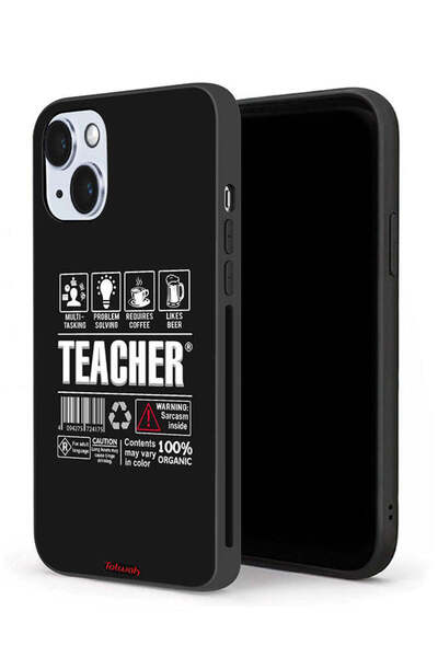 Tolwak جراب حماية لجهاز Apple iPhone 14 Plus ملصق المعلم