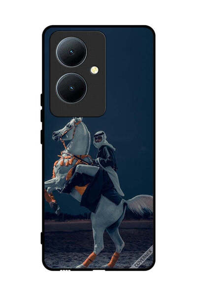 Covernex غطاء حماية لهاتف Vivo Y78+ 5G، شاب على حصان