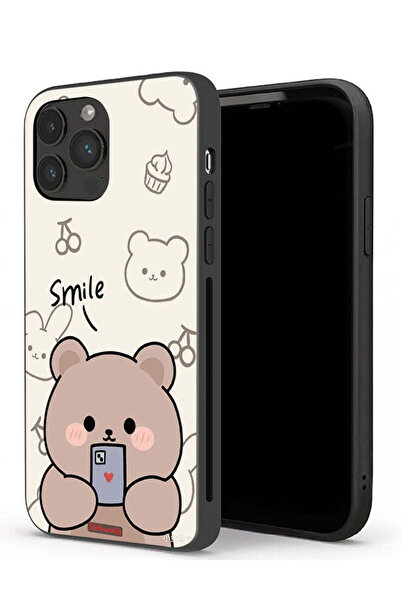 Tolwak جراب حماية لجهاز Apple iPhone 13 Pro Max بتصميم دب مبتسم