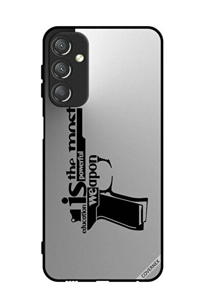 Covernex غطاء حماية لهاتف سامسونج جالكسي A24 4G التعليم هو السلاح الأقوى