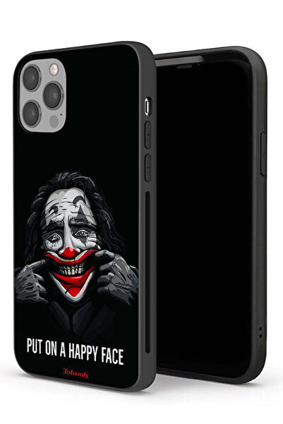 Tolwak غطاء حماية لجهاز Apple iPhone 12 Pro بتصميم وجه سعيد