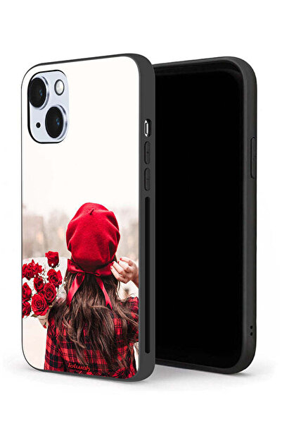 Tolwak غطاء حماية لجهاز Apple iPhone 14 Plus يحمل زهورًا