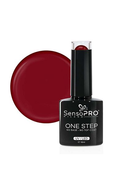 SensoPRO Milano Oja semipermanentă SensoPRO Milano One Step 10ml, Burgundy Lover #050
