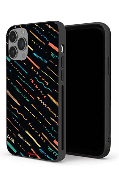 Tolwak جراب حماية لجهاز Apple iPhone 14 Pro Max بنمط خطوط X مجردة