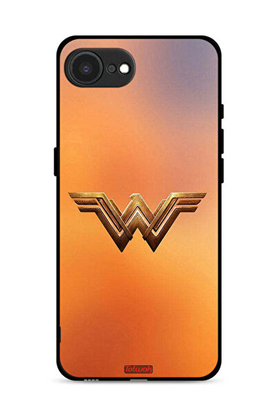 Tolwak غطاء حماية لجهاز Apple iPhone 16e بشعار Wonder Women