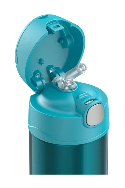 Thermos FUNtainer Pipetli Çocuk Termos 355ml (12 OZ) - Teal