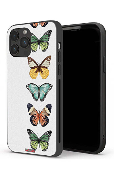 Tolwak غطاء حماية لجهاز Apple iPhone 13 Pro Max بنقشة أربع فراشات