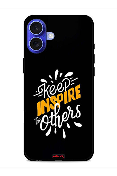 Tolwak غطاء حماية لجهاز Apple iPhone 16 Plus - حافظ على إلهام الآخرين