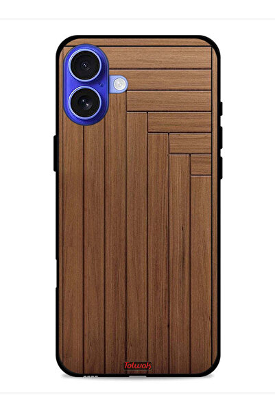 Tolwak غطاء حماية لجهاز Apple iPhone 16 بنمط باب