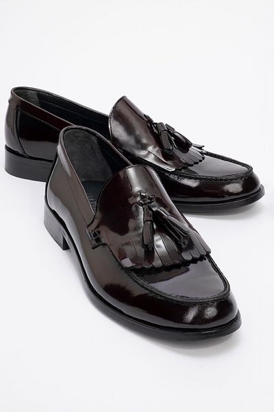 Ataköy Ayakkabı Men's Leather Tassel Loafer Shoes