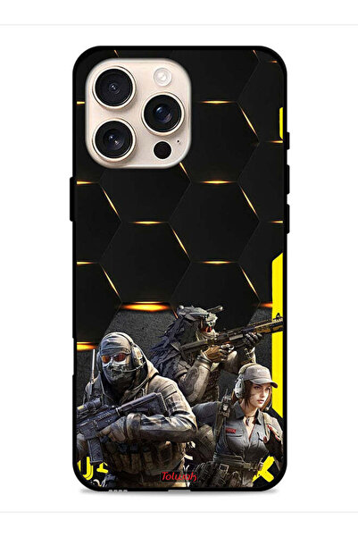 Tolwak غطاء حماية لجهاز Apple iPhone 16 Pro Max بخلفية Cyberpunk