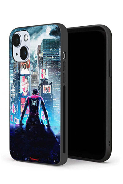 Tolwak غطاء حماية لجهاز Apple iPhone 14 بتصميم أيقونة العنكبوت