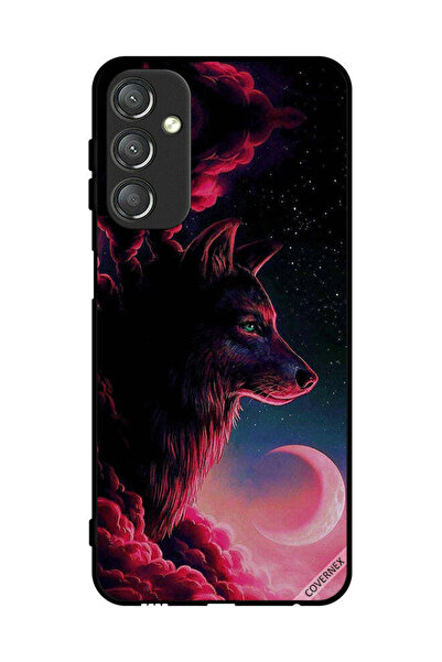 Covernex غطاء حماية لهاتف سامسونج جالاكسي A24 4G برسومات الذئب