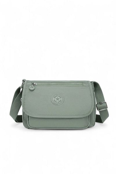 SMART BAGS Geantă de damă Crinkle Green SMB 1148