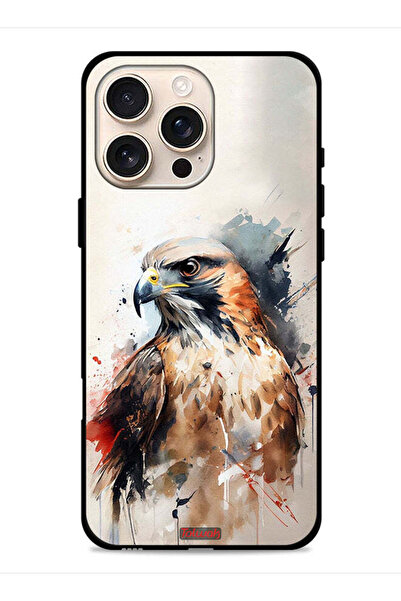 Tolwak غطاء حماية لجهاز Apple iPhone 16 Pro Max بتصميم نسر تجريدي