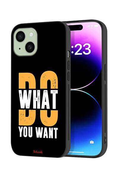 Tolwak Apple iPhone 15 Plus Protective Case Cover Do What You Want