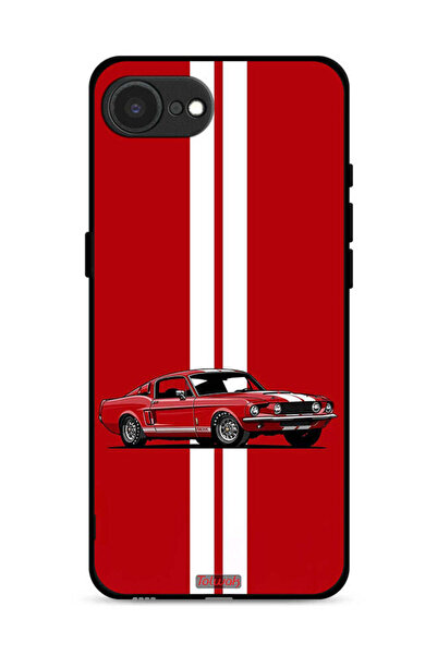 Tolwak غطاء حماية لجهاز Apple iPhone 16e بتصميم سيارة كلاسيكية تجريدية