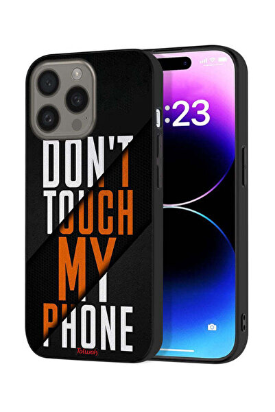 Tolwak غطاء حماية لجهاز Apple iPhone 15 Pro Max - لا تلمس هاتفي