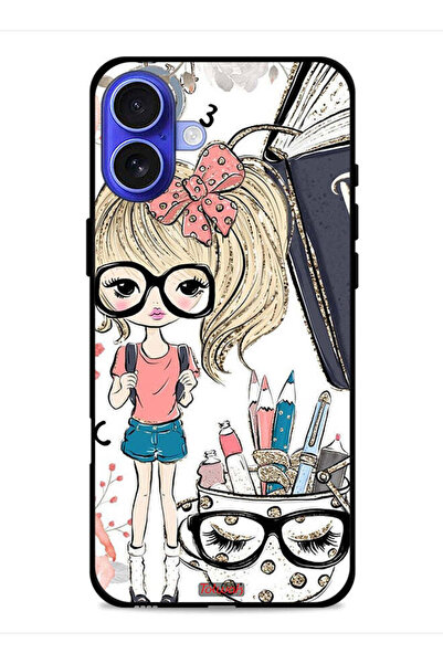 Tolwak غطاء حماية لجهاز آيفون 16 من آبل بتصميم فتاة وحيد القرن