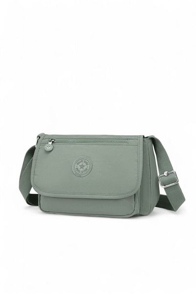 SMART BAGS Geantă de damă Crinkle Green SMB 1148